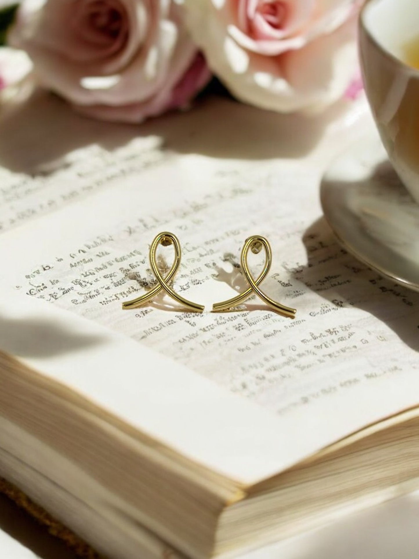 Anti Tarnish Twisty Bliss Earrings