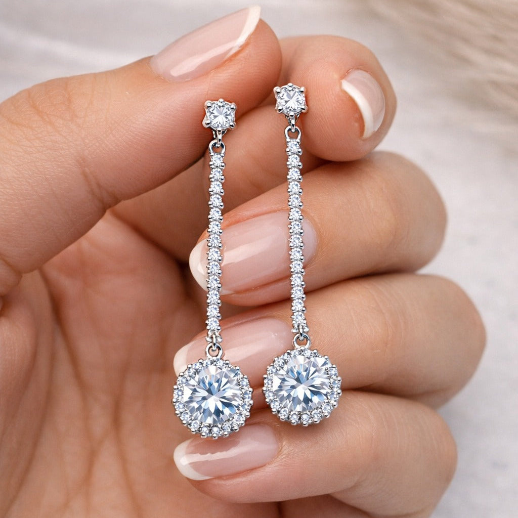 Pure Spark CZ Earrings