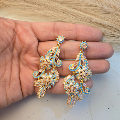 Pastel Crystal Floral Chandeliers