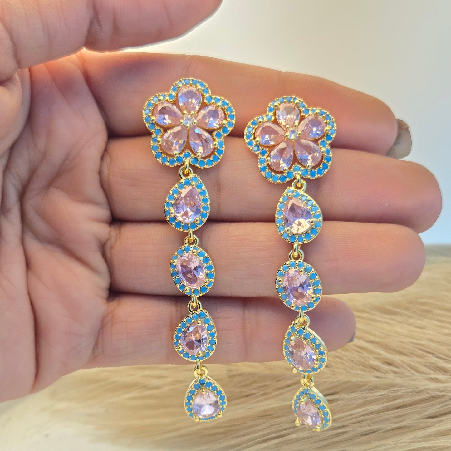 Enchanted Garden Floral Dangles