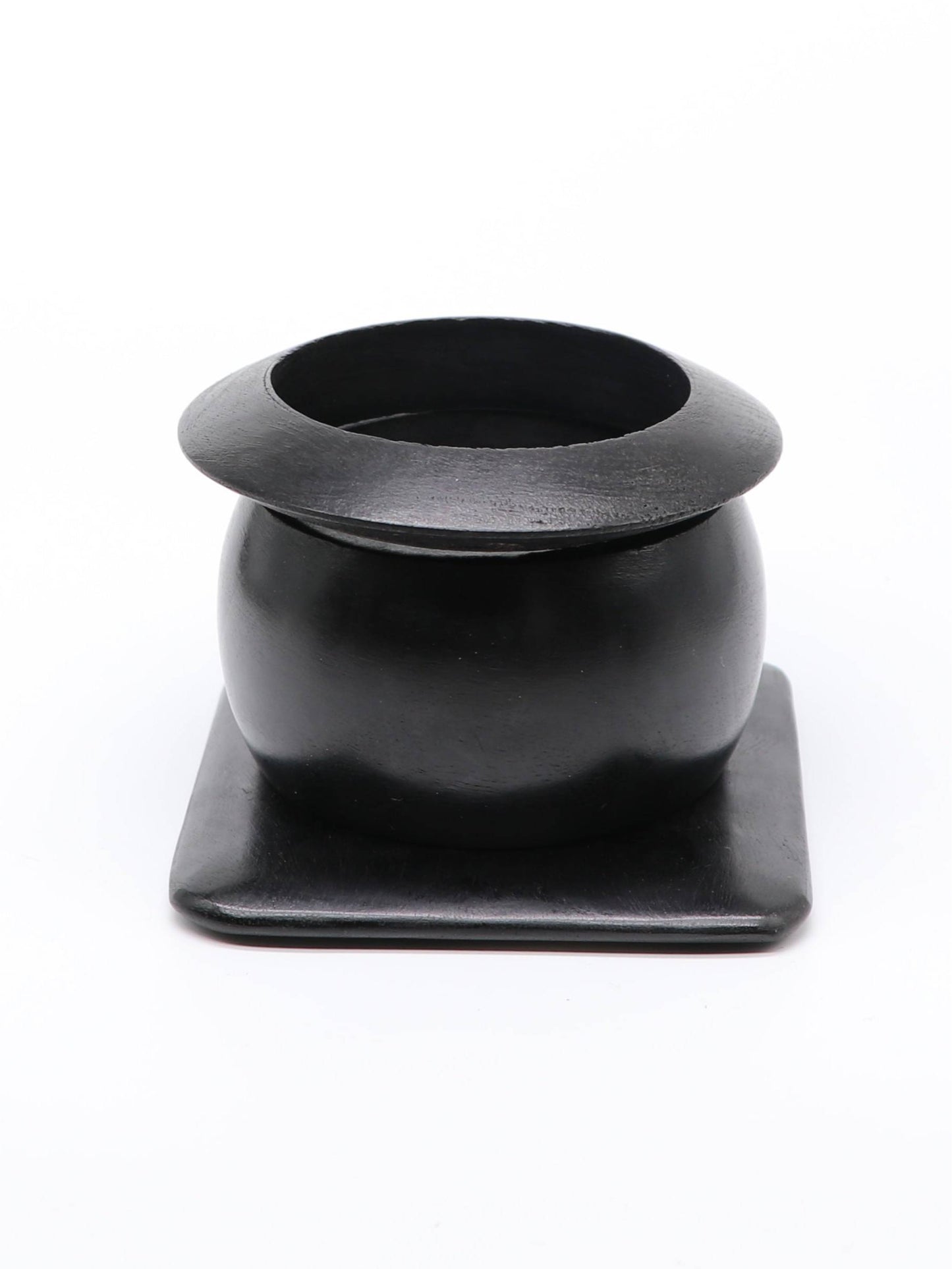 Aura Handmade Brown Wooden Bangle