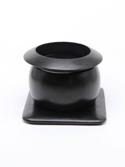 Aura Handmade Brown Wooden Bangle