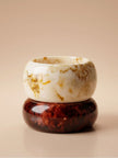 Marble & Tortoise Resin Bangles Set of 2