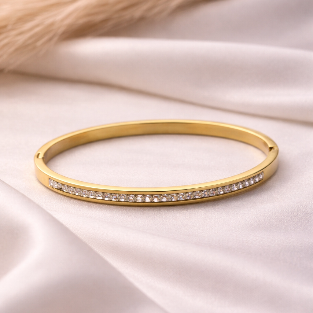 Channel-Set Eternal Glow Bracelet