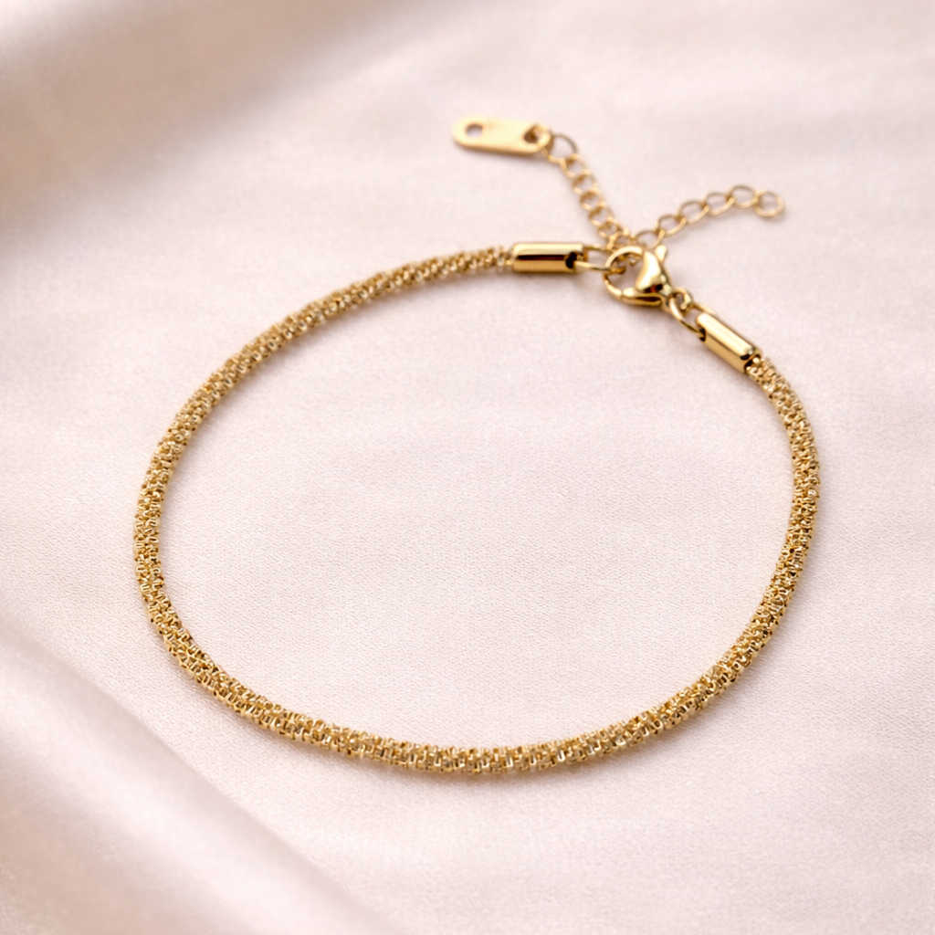 The Stardust Shimmer Chain Bracelet