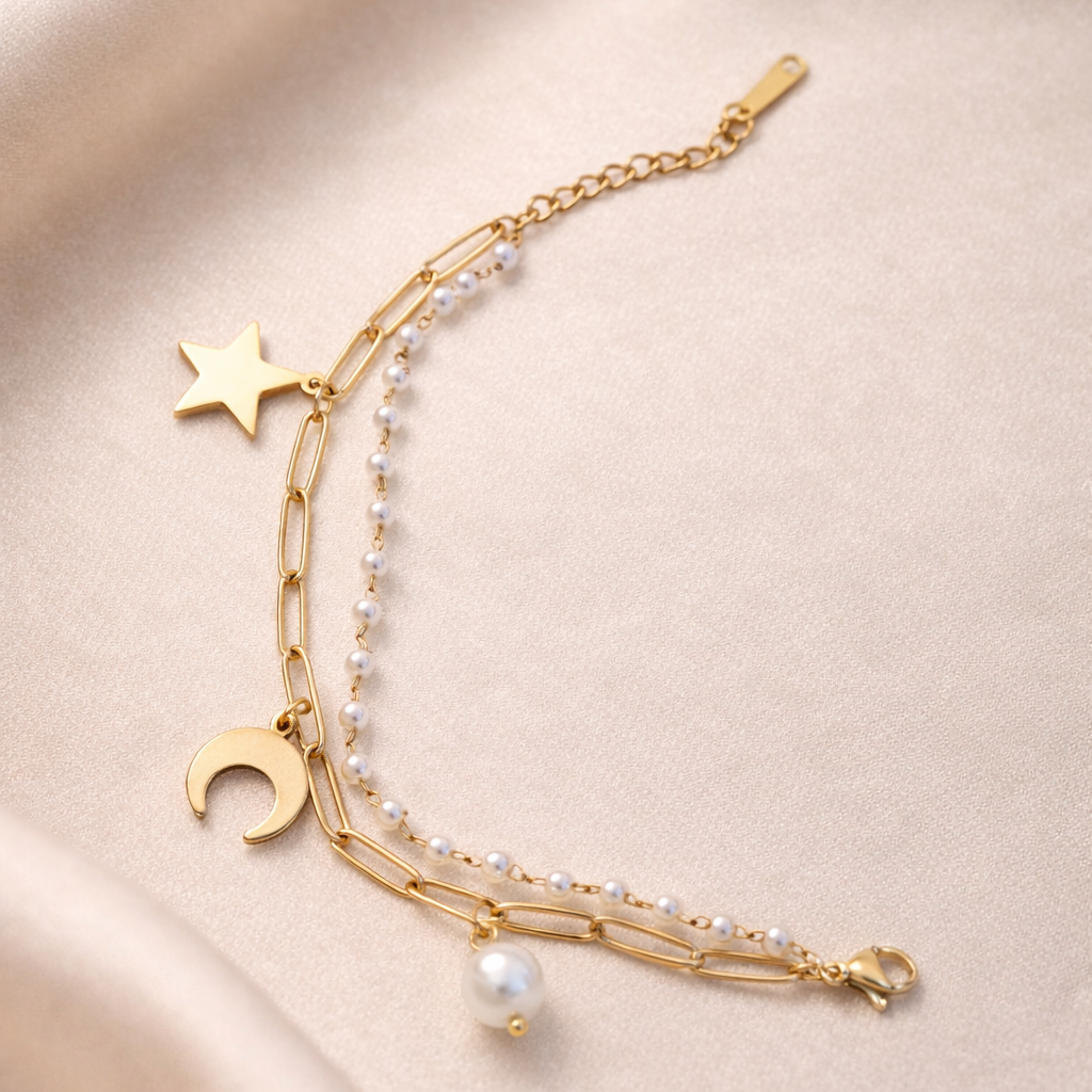 Celestial Dream Layered Bracelet