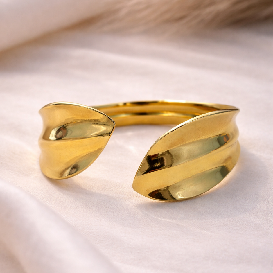 Selene Organic Fluid Wrap Bracelet