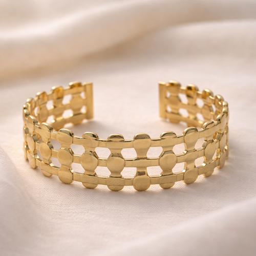 Meridian Lattice Mesh Bracelet