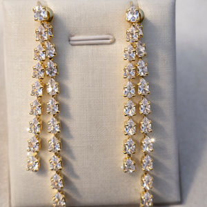 Pure Sparkle Statement Earrings