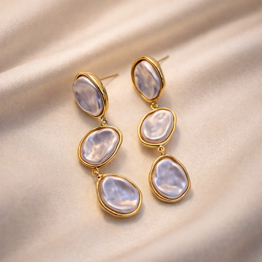 Coastal Pearl Dangles