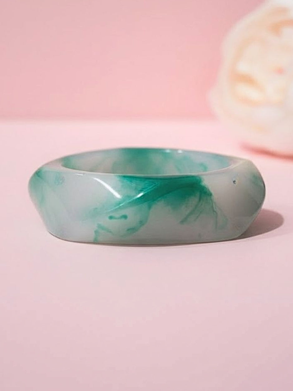 Jade-Look Resin Bangle for Women — GP-FR-MI-05634