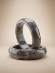 Grey Marble Resin Bangles for Women — GP-GR-GR-022103