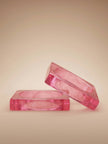 Pink Acrylic Square Bangle for Women — GP-PI-XX-03185