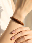 Polished Wood Bangle Kada for Women