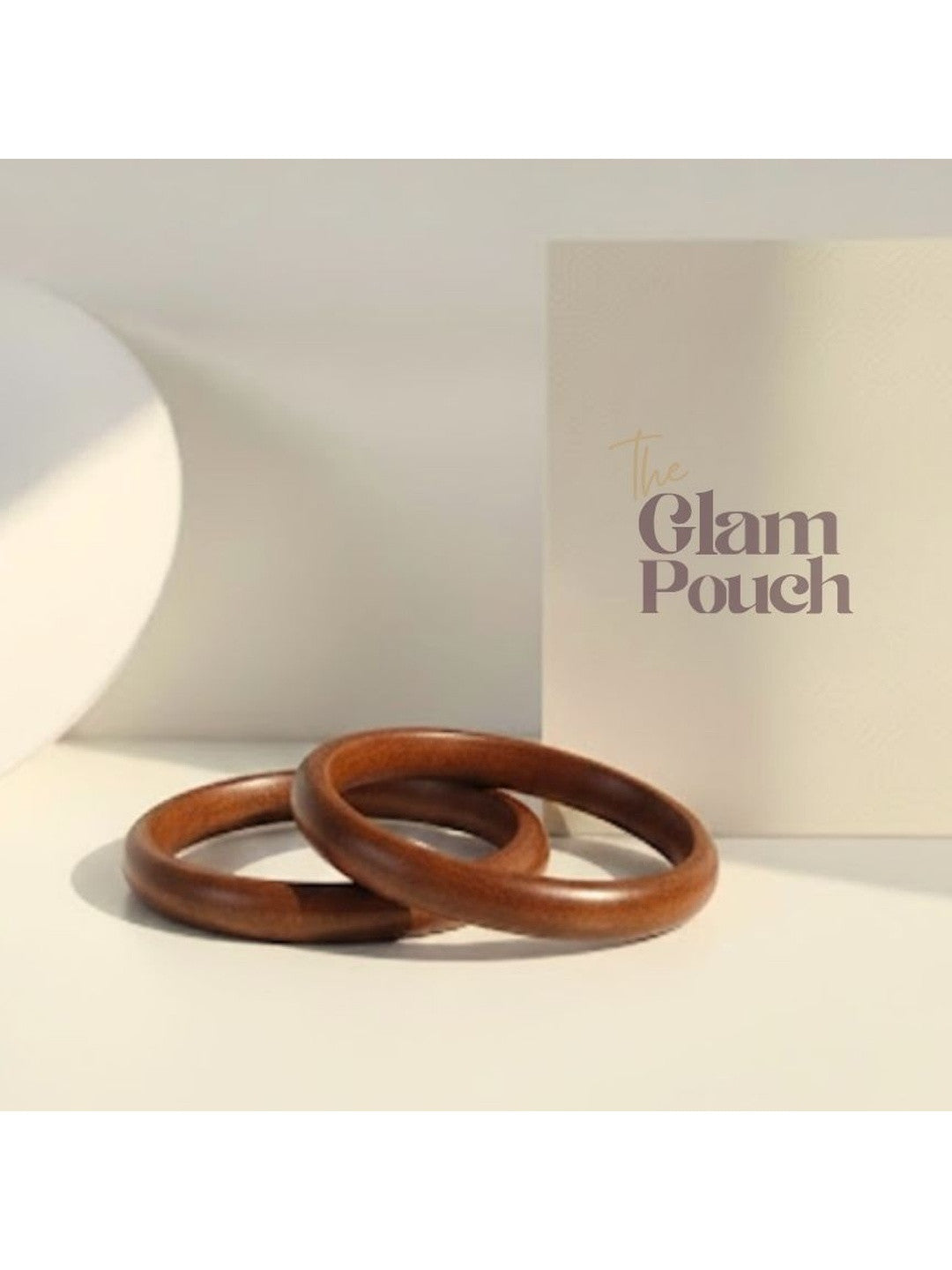 Polished Wood Bangle Kada for Women