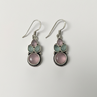 Saanjh Embellished Oxidised Beautiful Jhumka