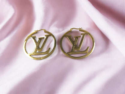 Anti Tarnish Gold Plated Signature Luxe Hoops