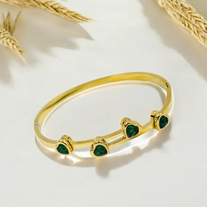 Emerald Multi-heart Band