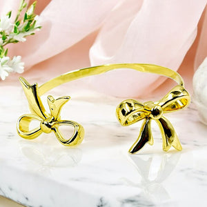 Duo Regalia Bow Cuff Bracelet