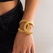 The Linear Ribbed Cuff Bracelet