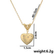 Starry Heart Pendant Necklace