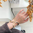 The Infinity Sweep Cuff Bracelet