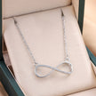 Infinity Curve Gold Necklace