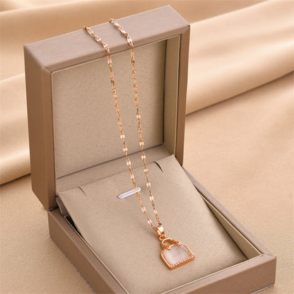 Luxury Purse Pendant with Zirconia Detail