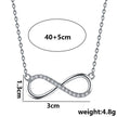 Infinity Curve Gold Necklace