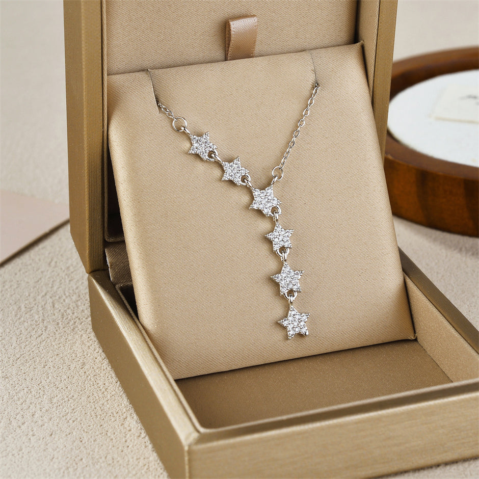 Starfall Charm Necklace
