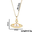 Pearl Orbit Pendant Necklace