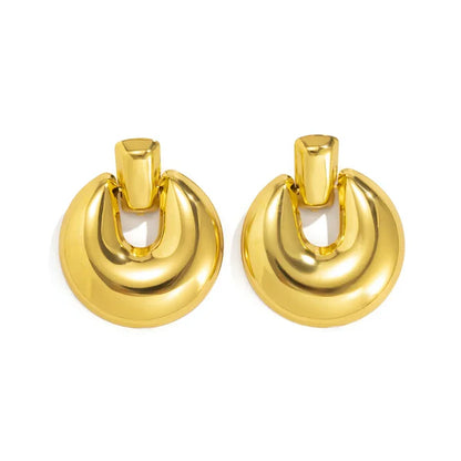 Moon Crescent Drops Earrings