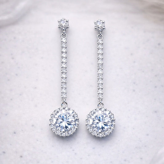 Pure Spark CZ Earrings