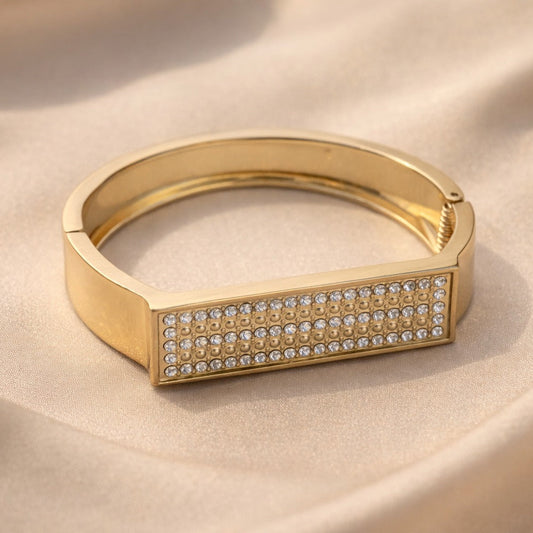 Pavé Stellar Bar Bangle for Girls