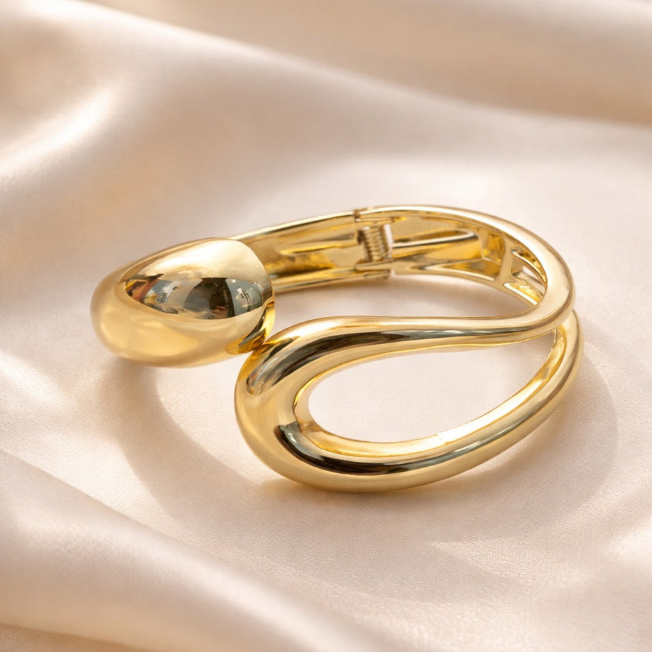 The Infinity Loop Bangle Bracelet