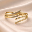 The Stellar Wrap Crystal Bangle for Women