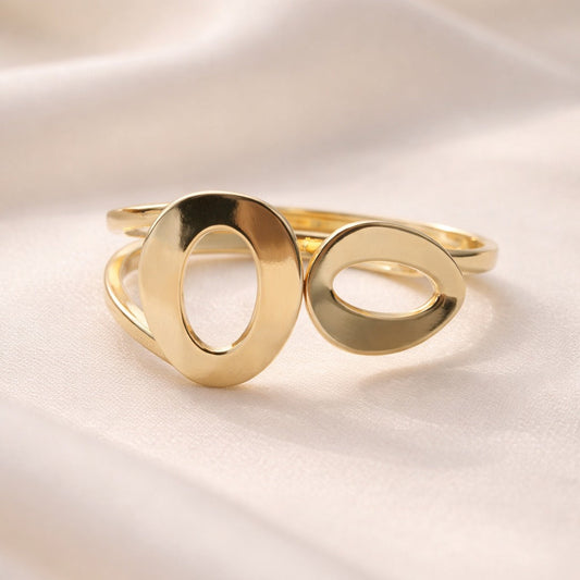 Mod Oval Statement Cuff Bracelet