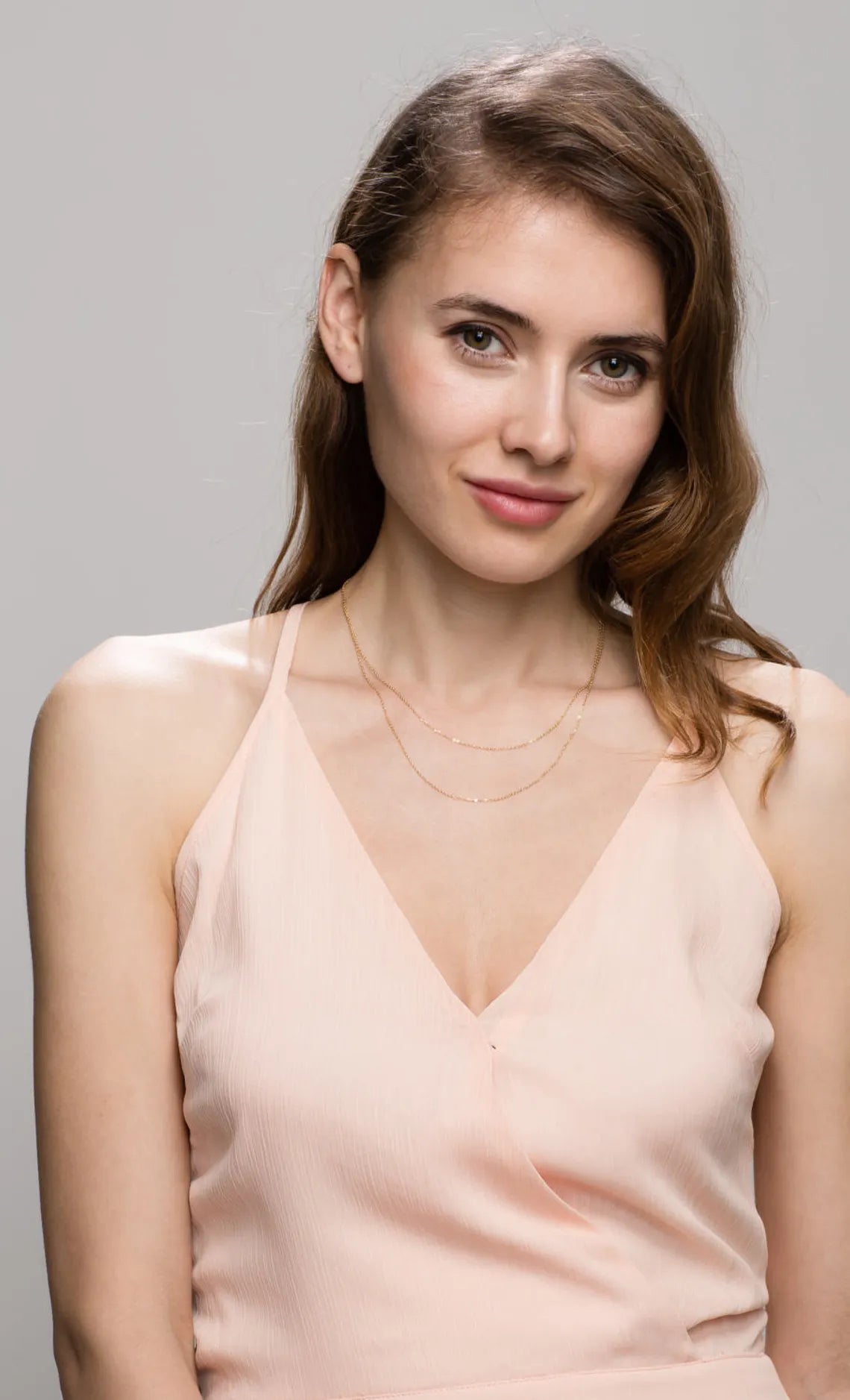 Dainty Double chain Layered Necklace