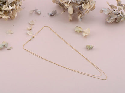 Dainty Double chain Layered Necklace